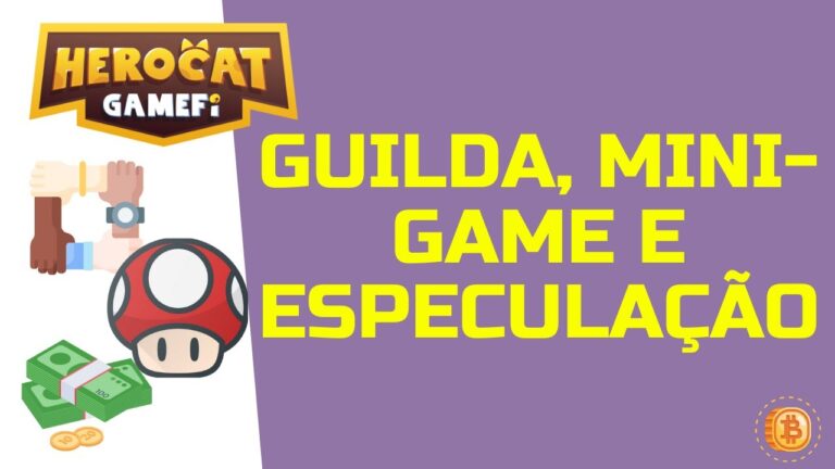 🐱 HEROCAT - LIVE COM HEROCAT, MINI-GAME, GUILDA E ESPECULAÇÕES NO MERCADO DE CRIPTO