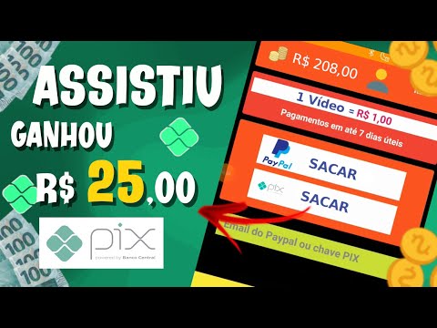 🛑 NOVO APP DE GANHAR DINHEIRO QUE PAGA $20 VIA PIX PARA ASSISTIR VIDEOS