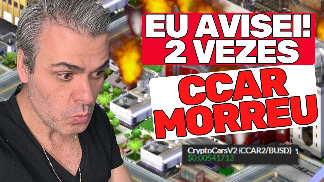 CRYPTOCAR | CCAR, CPAN E CGAR ACABOU!! EU AVISEI 😟 ! RETIRE TODO O SEU DINHEIRO IMEDIATAMENTE