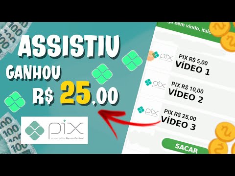 [LANÇAMENTO] APP DE GANHAR DINHEIRO QUE PAGA $25 VIA PIX PARA ASSISTIR VIDEOS
