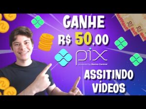 APP DE GANHAR DINHEIRO QUE PAGA $50,29 VIA PIX PARA ASSISTIR VIDEOS