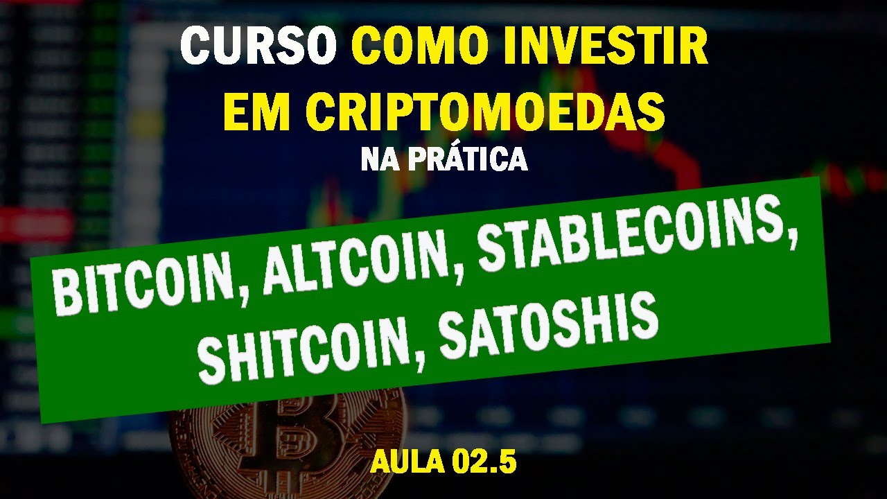 Aula 02.5 - O que são Bitcoin, Altcoin, Stablecoins, Shitcoin e Satoshis