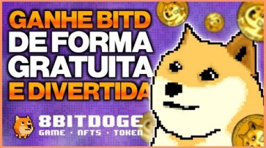 💎8Bit Doge jogo NFT estilo Super Mario, é grátis para jogar e ganhar BITD!!!
