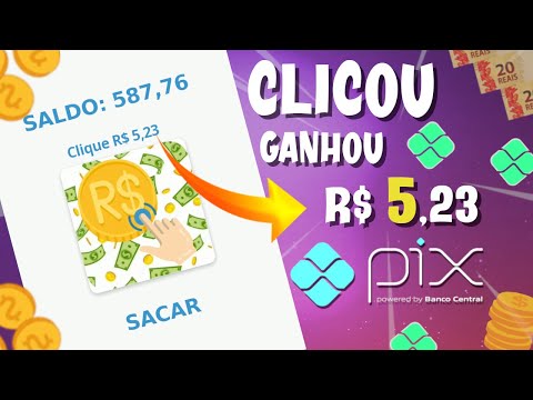 CLIQUE NA TELA E GANHE DINHEIRO NO PIX PAGANDO $5 REAIS HOJE