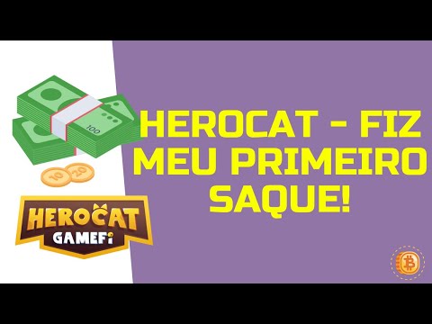 🐱 HEROCAT - FIZ MEU PRIMEIRO SAQUE! / COMO CONFIGURAR O SMS