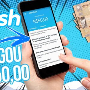 GANHE DINHEIRO COM O WISH (PAGOU R$50) MUITO TOP!!!