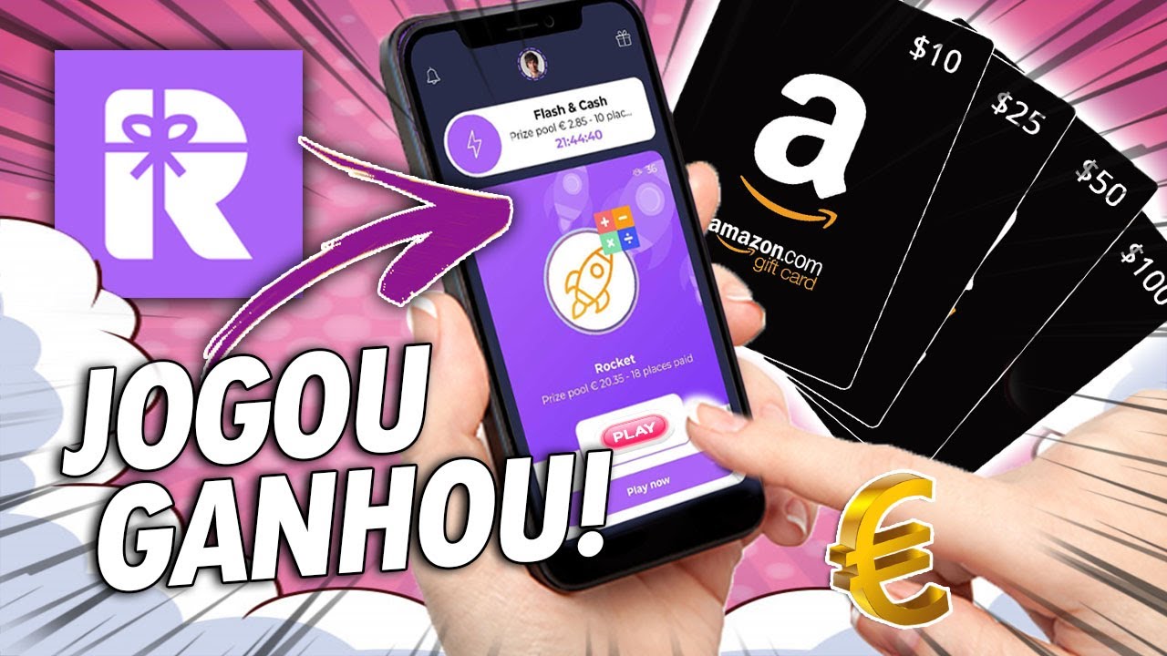 GANHE GIFT CARD DA AMAZON JOGANDO NO APP REGALAMELO