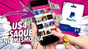 O MELHOR APP PRA GANHAR DINHEIRO ASSISTINDO VÍDEOS! SAQUE U$4 HOJE MESMO