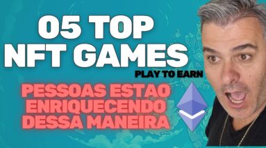 TOP 5 NFT GAMES PLAY TO EARN | PROMETE MAIS DE $150 POR DIA | VENDEDOR GLOBAL
