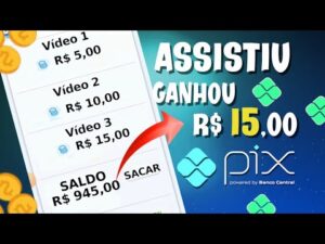 APP PARA GANHAR DINHEIRO NO PIX RASPANDO O DEDO NA TELA E GANHE $15,53 REAIS