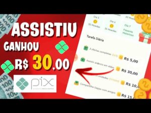 NOVO APP DE GANHAR DINHEIRO QUE PAGA $30 VIA PIX PARA ASSISTIR VIDEOS + PROVA DE PAGAMENTO 7 NOVO APP DE GANHAR DINHEIRO QUE PAGA $30 VIA PIX PARA ASSISTIR VIDEOS + PROVA DE PAGAMENTO