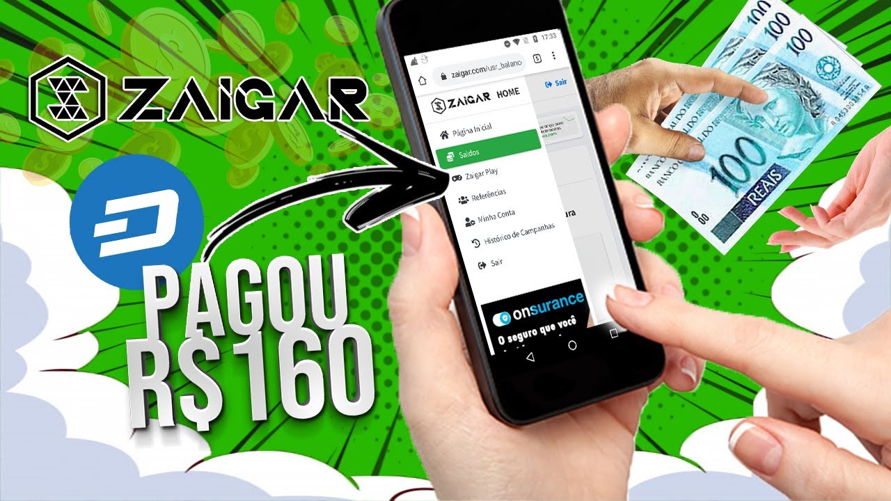 UM DOS MELHORES SITES PRA GANHAR CRIPTOMOEDAS (RECEBI R$160) #Zaigar