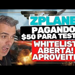 ZPLANE PAGANDO $50 PRA TESTAR O JOGO WHITELIST ABERTA CORAAAAA