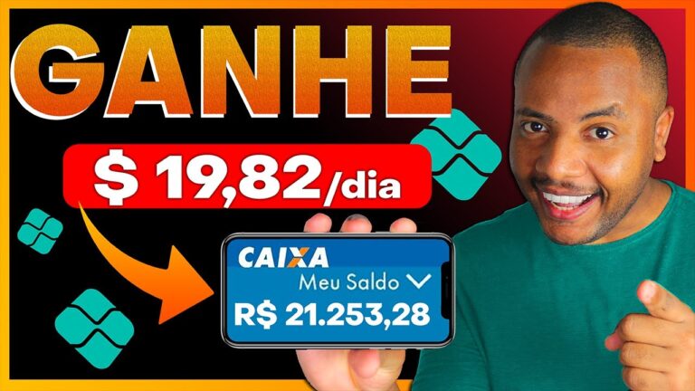 [SAQUE NA HORA] Aplicativo Pagando R$19,82/dia via Pix ETERNAMENTE App Para Ganhar Dinheiro online