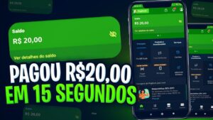 MELHOR QUE TIKTOK!! APLICATIVO PAGOU R$20,00 VIA PIX (EM 15 SEGUNDOS) 😱