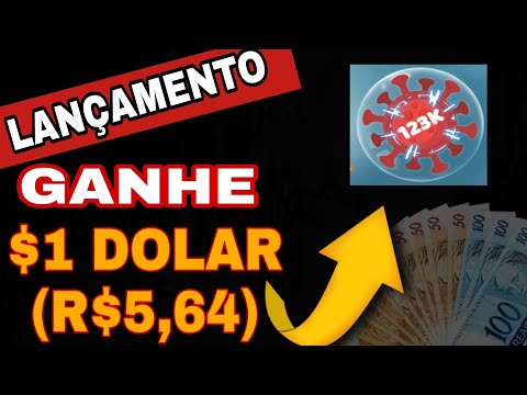 🔥APP NOVO🔥GANHE EM DOLAR NESSE APP - como ganhar dinheiro na internet - VIA PAYPAL