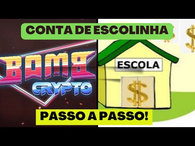 BOMB CRYPTO - CRIANDO CONTA PARA ESCOLINHA -  PASSO A PASSO!