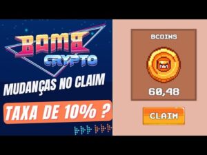 BOMB CRYPTO - MUDANÇA NO CLAIM - NOVAS TAXAS DE SAQUE!