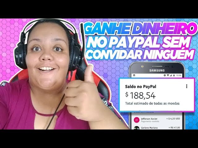 COMO GANHAR DINHEIRO NO PAYPAL TODO DIA (SEM CONVIDAR)