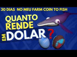 EXPERIÊNCIA NO COIN TO FISH - QUAL É MEU GANHO REAL EM 30 DIAS?