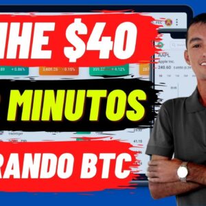 GANHE $40 EM 2 MINUTOS MINERANDO BITCOIN [MINING BTC]