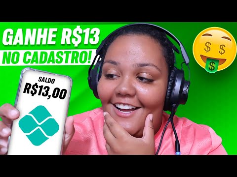 GANHE R$13 NO CADASTRO! COMO GANHAR DINHEIRO (VIA PIX)