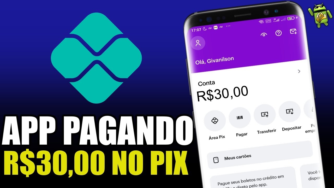 GANHE R$30,00 NO PIX SEM INDICAR!! APP PARA GANHAR DINHEIRO NA INTERNET