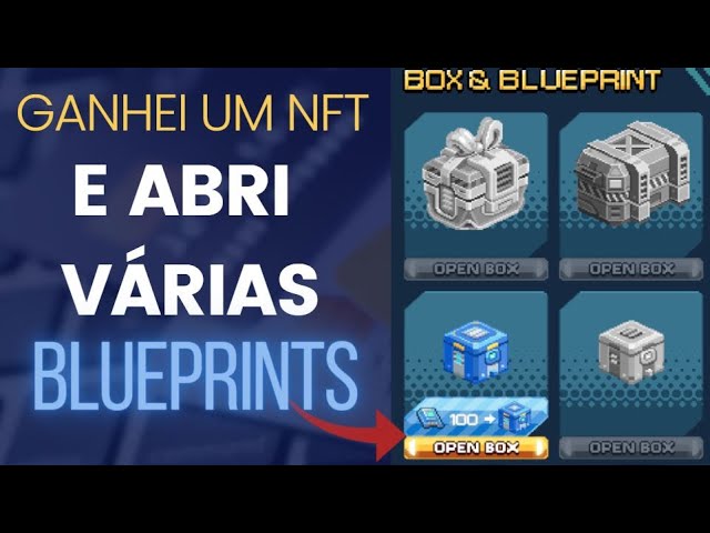 GANHEI 1 NFT NO METAGEAR - ABRINDO BLUEPRINTS NO ALPHA 2.0