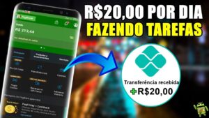R$20 POR DIA!! APP DE GANHAR DINHEIRO NO PIX