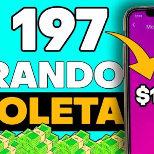 NOVO Aplicativo PAGANDO - GIRE ESTA ROLETA E GANHE $197 A VISTÁ App para Ganhar Dinheiro COMPROVADO