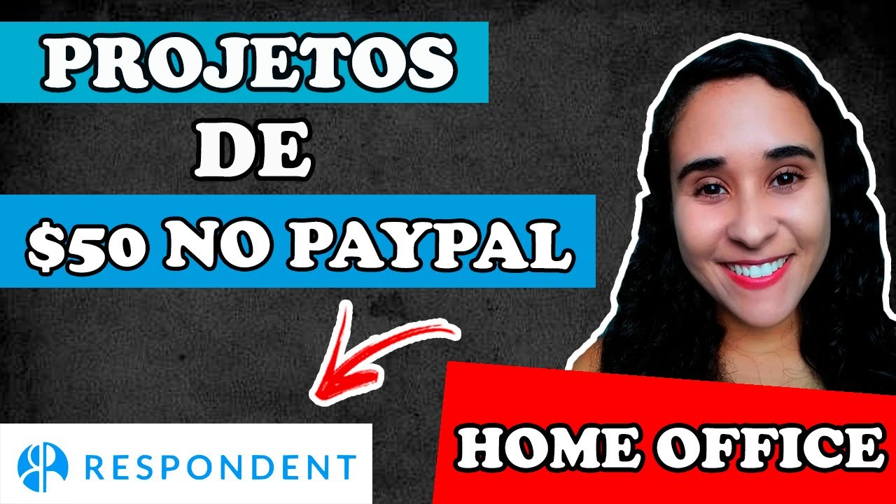 Como Ganhar Dinheiro Com Projetos Da Respondent (Até $50 No Paypal)