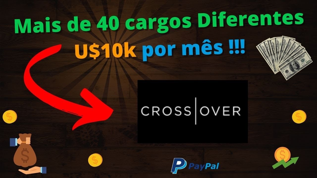 Crossover.com Home office Trabalho Remoto Mais de 40 cargos diferentes