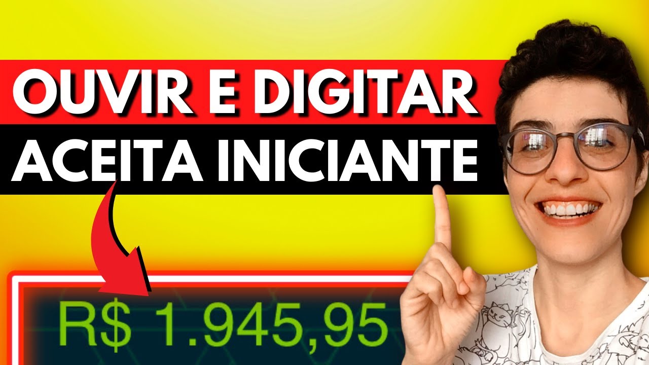 Trabalho de Digitador Para Iniciantes Trabalhar em Casa com Transcrição (Passo a Passo)