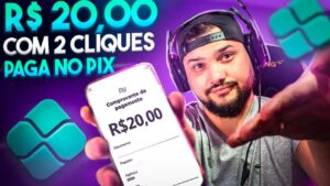 NOVO APP paga no PIX para clicar [2 cliques = R$20,00]