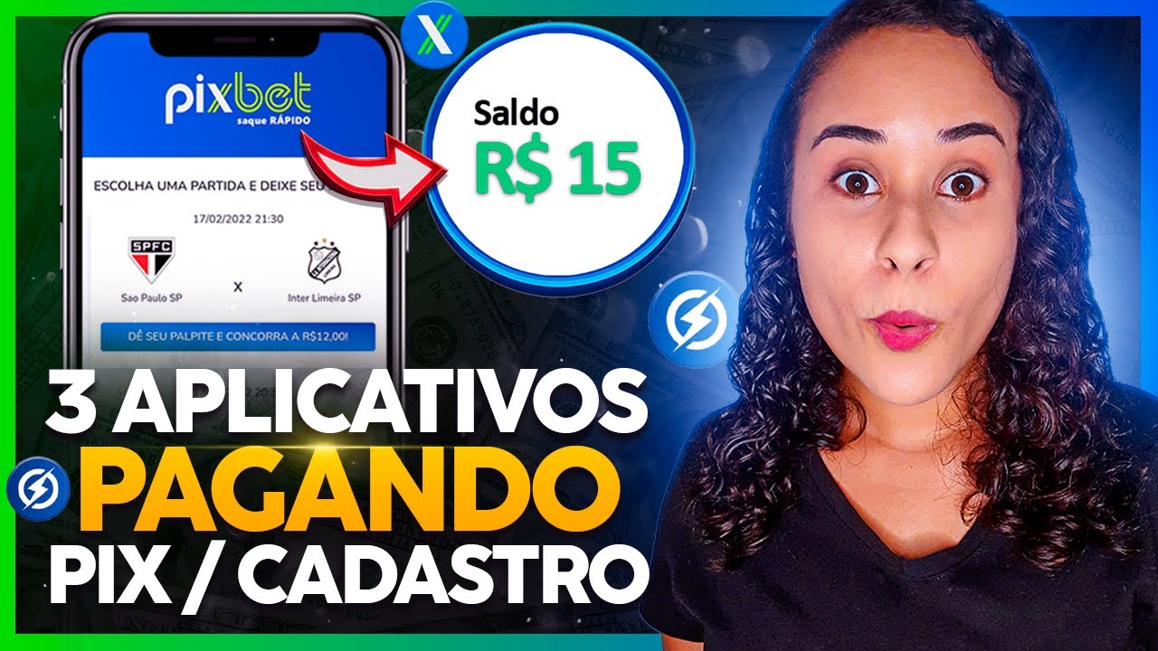 3 Aplicativos Para Ganhar Dinheiro | App Com Pagamento No Pix e Por Cadastro