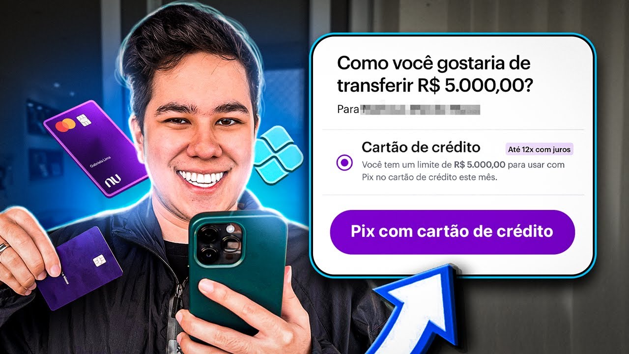 PARCELEI UM PIX NO CARTÃO DE CRÉDITO DO NUBANK! VALE A PENA?