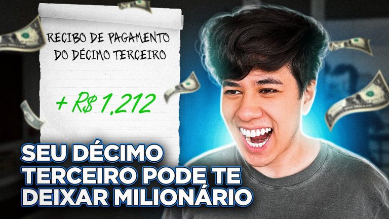 COMO FICAR MILIONÁRIO INVESTINDO SEU DÉCIMO TERCEIRO