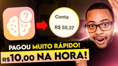 PARABÉNS! Aplicativo Pagou R$10,00 RÁPIDO DEMAIS | TOP App de Ganhar Dinheiro JOGANDO