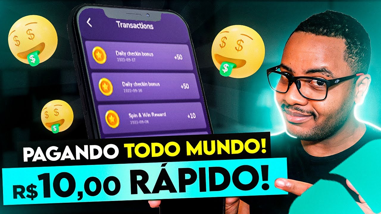 [APROVADO] Aplicativo Pagando R$10,00/dia SEM MEDO | JOGANDO POUCO, SACA MUITO