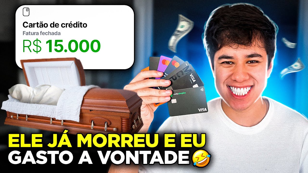 CARTÃO DE CRÉDITO AMERICANO DE QUEM JÁ MORREU É GOLPE?!