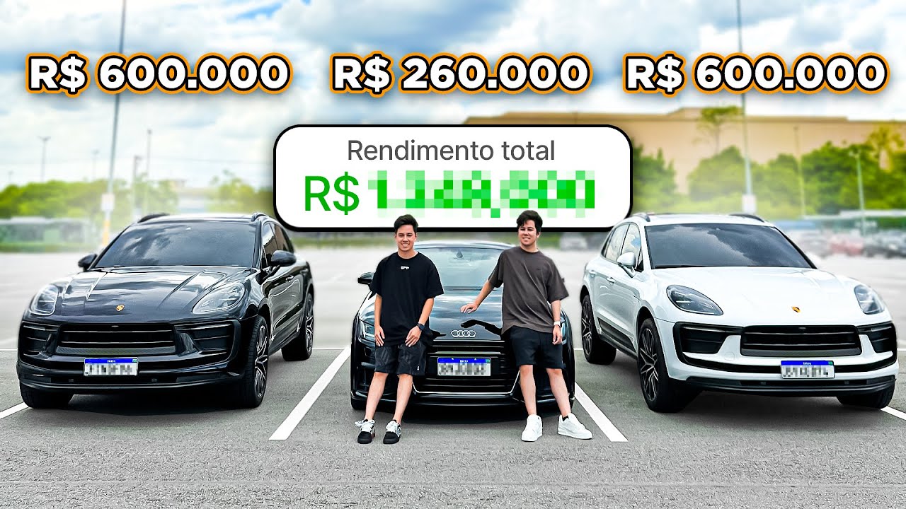 VENDI TODOS MEUS CARROS?! QUANTO VAI RENDER POR MÊS?