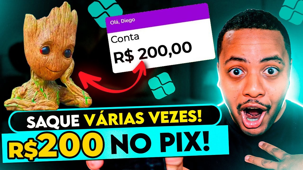 JOGOU, SACOU Aplicativo Pagando R$200 VÁRIAS VEZES | App de JOGO PARA GANHAR DINHEIRO DE VERDADE