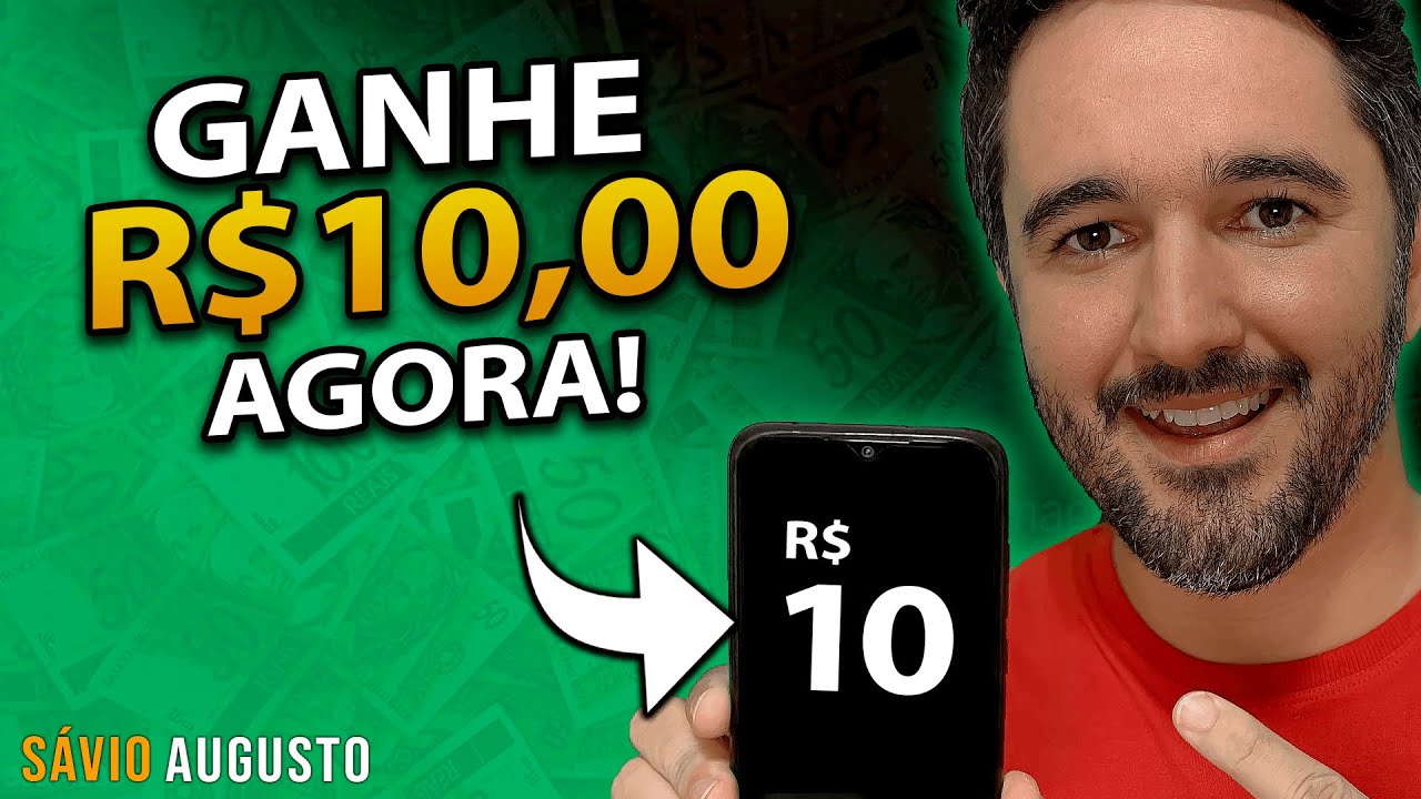 Ganhe R$10 Agora! Mínimo Para Saque 10 Reais - Como Ganhar Dinheiro na Internet