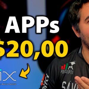 2 Apps Pagando R$20,00 via Pix - Aplicativo Para Ganhar Dinheiro