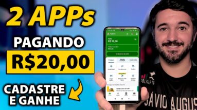 2 Apps Pagando R$20,00 via Pix - Cadastre e Ganhe