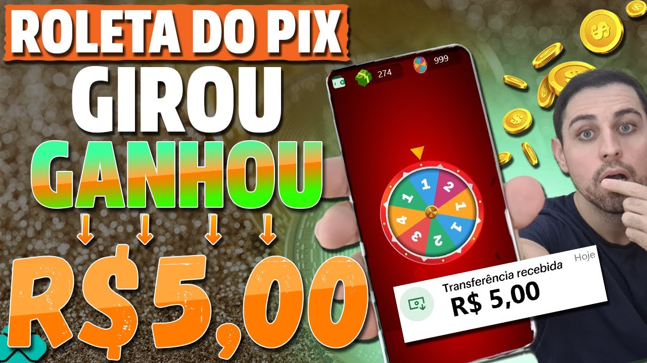 [APP SECRETO] GIRE a ROLETA e GANHE um PIX de R$ 5,00 POR DIA - APP para GANHAR DINHEIRO 2023