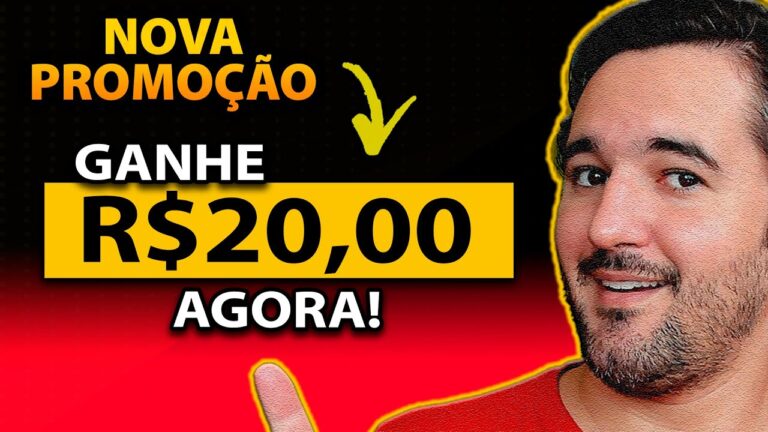 Ganhe R$20,00 Agora - App com Nova Promoção - Aplicativo Para Ganhar Dinheiro