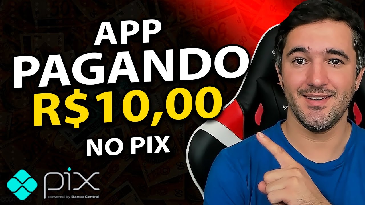 Aplicativo Pagando R$10,00 na Hora Via Pix - Tarefas Simples