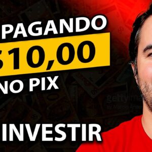 App Pagando R$10,00 no Pix - SEM INVESTIR