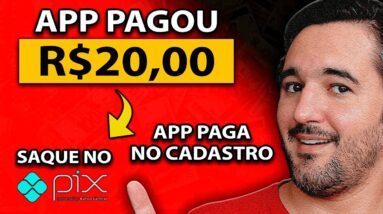 App Pagando R$20,00 Via PIX - Sem Investir [App Paga no Cadastro]